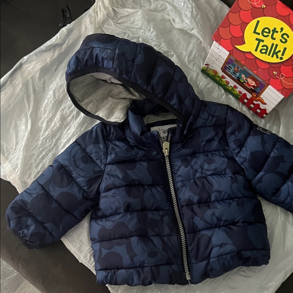 GAP Baby Blue Hooded Jacket